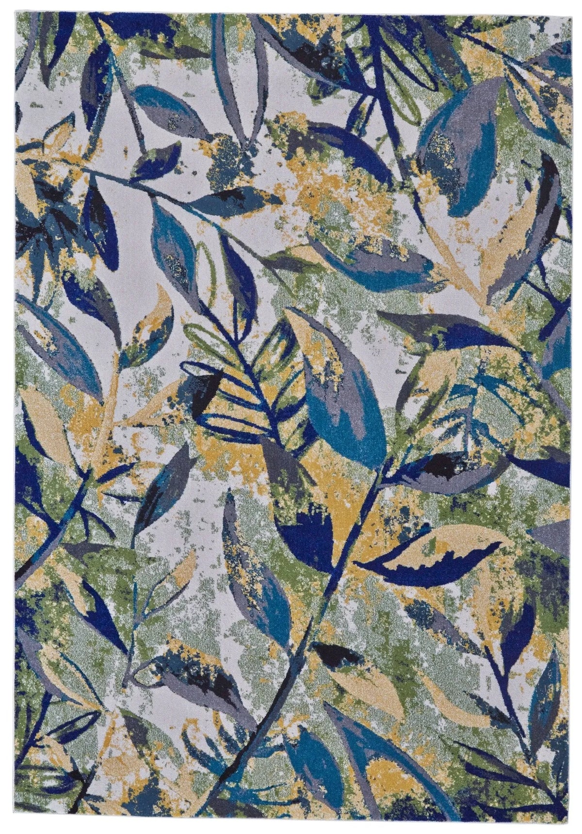 Brixton 6163641F Green/Blue/Ivory Rug - Rug & Home