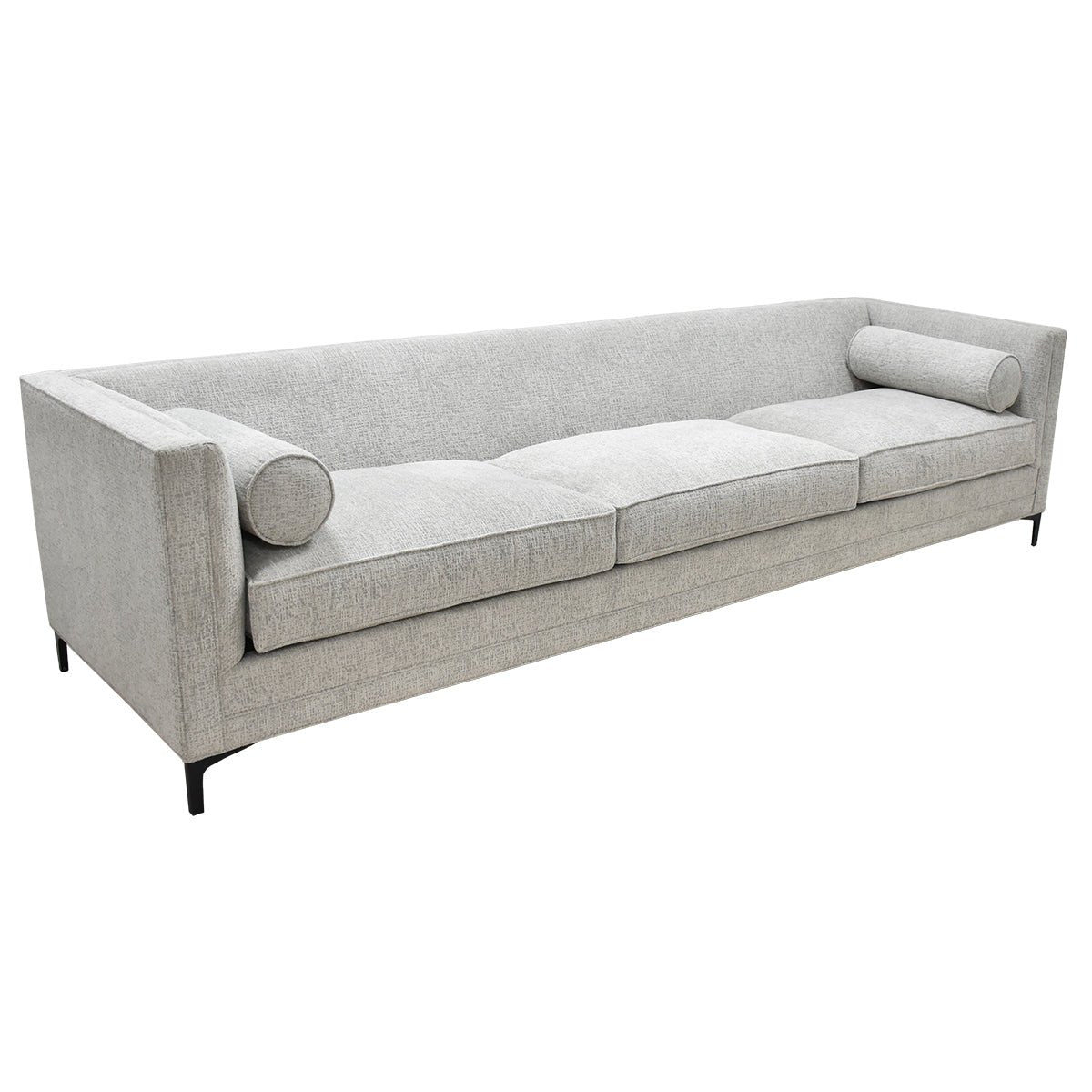 Brooks 118" Sofa Grey MX - Rug & Home