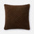 Brown Square P0125 Pillow - Rug & Home