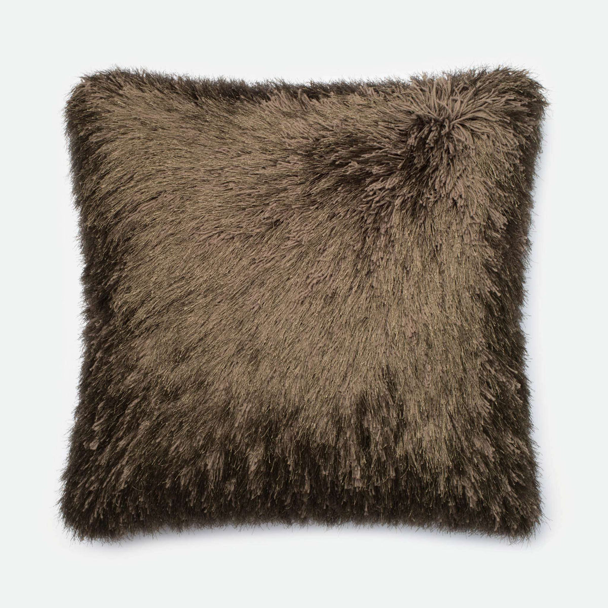 Brown Square P0245 Pillow
