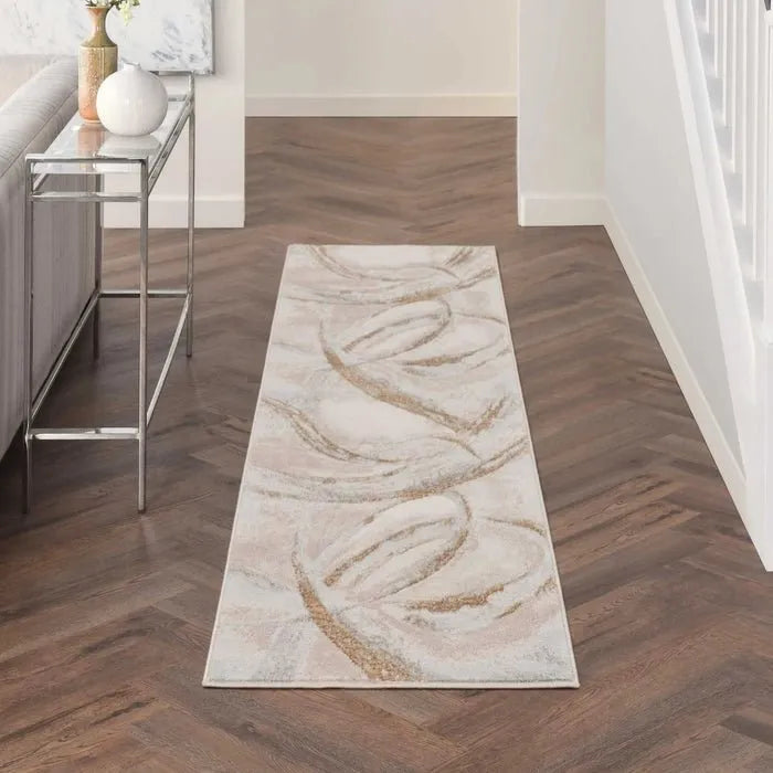 Brushstrokes BSK01 Beige/Grey Rug - Rug & Home