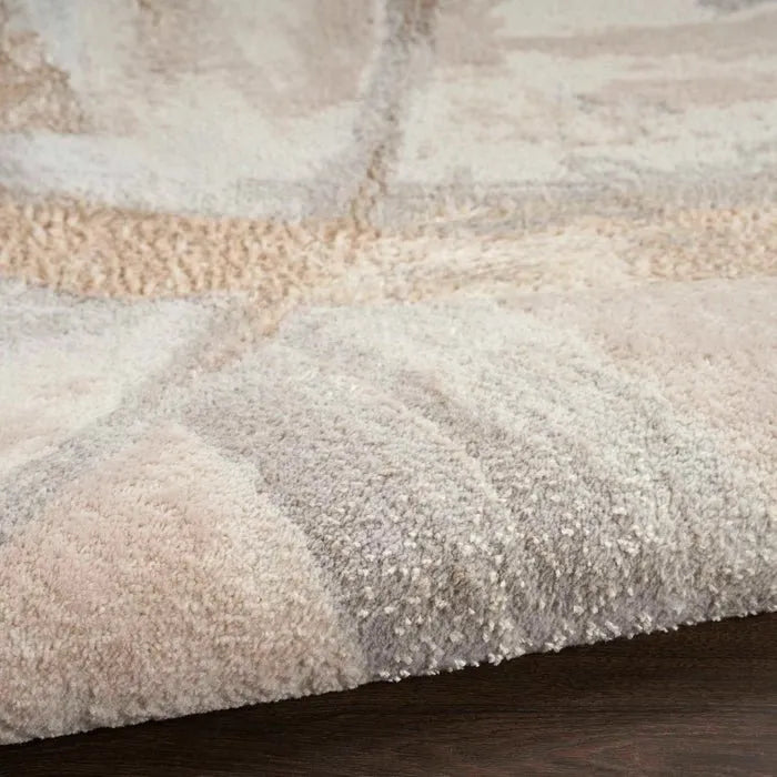 Brushstrokes BSK01 Beige/Grey Rug - Rug & Home