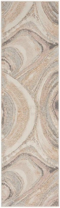 Brushstrokes BSK03 Cream/Grey Rug - Rug & Home