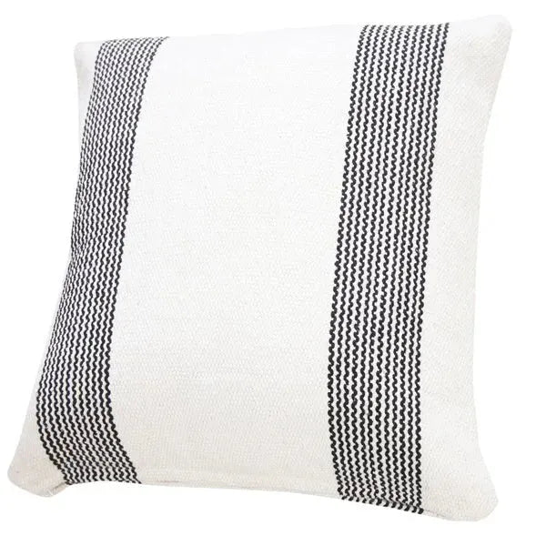 Cabana 07781WBL White/Black Pillow