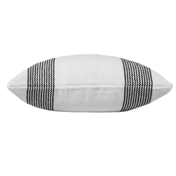 Cabana 07781WBL White/Black Pillow