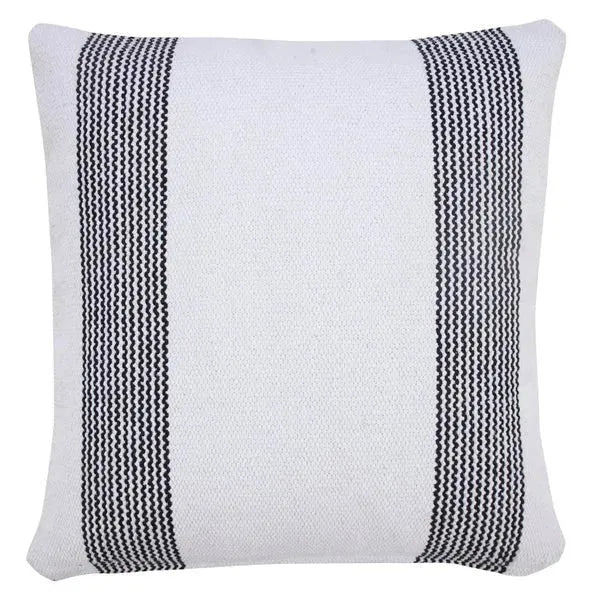 Cabana 07781WBL White/Black Pillow