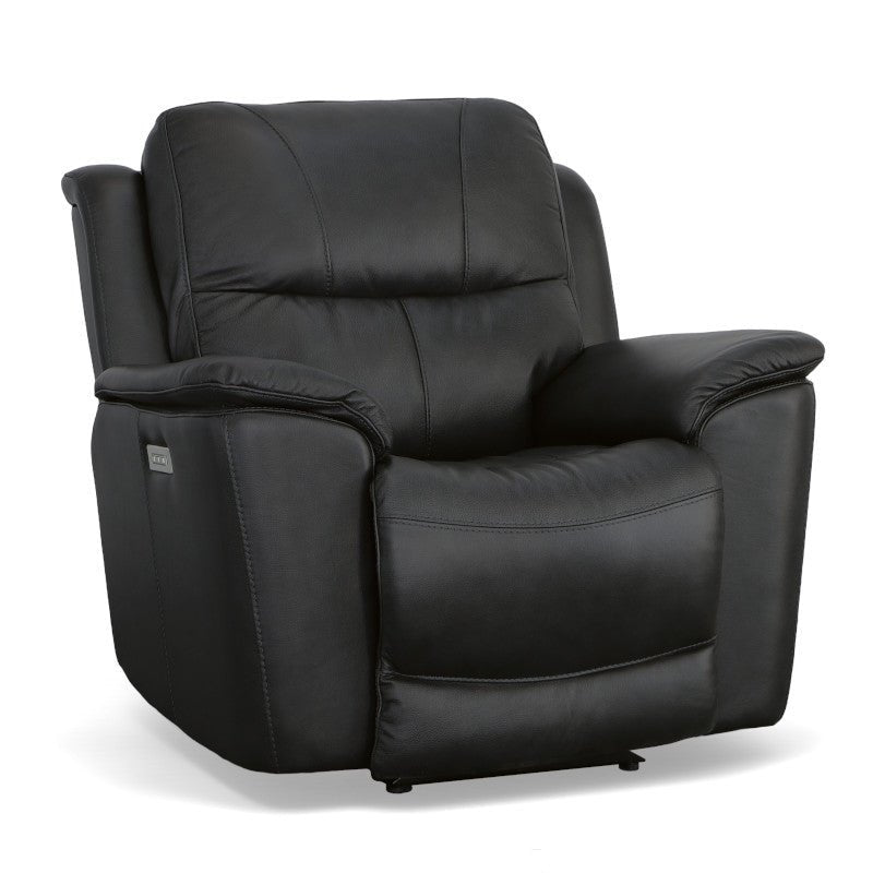 Cade Power Recliner with Power Headrest and Lumbar - Rug & Home
