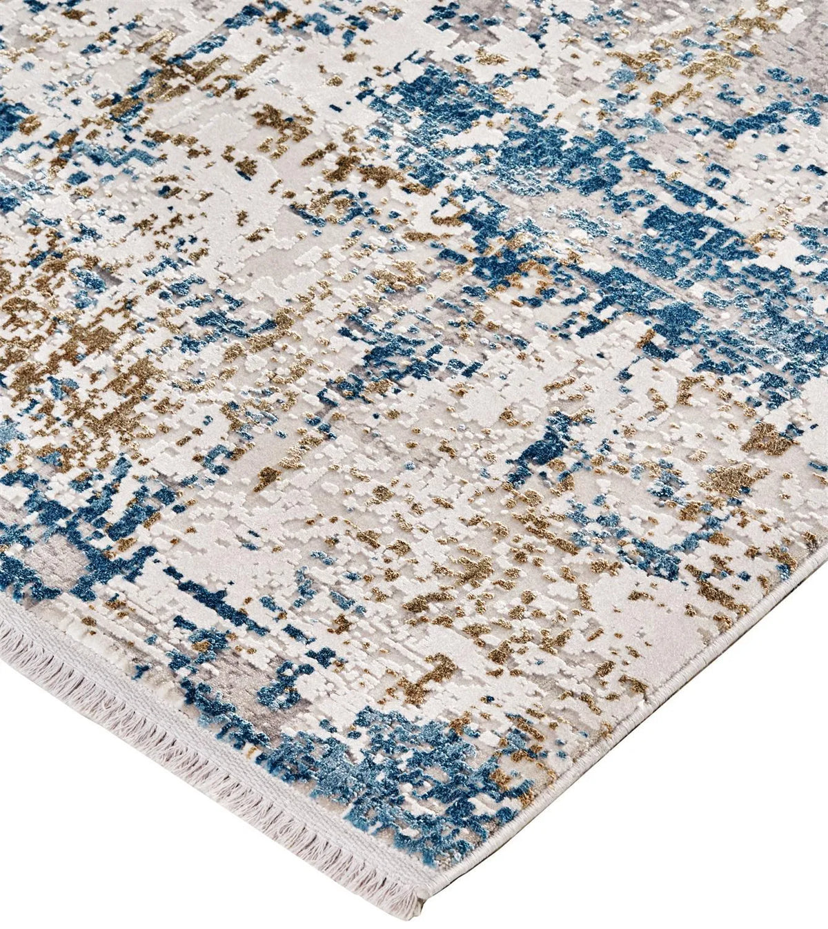 Cadiz 3891F Ivory/Blue Rug - Rug & Home