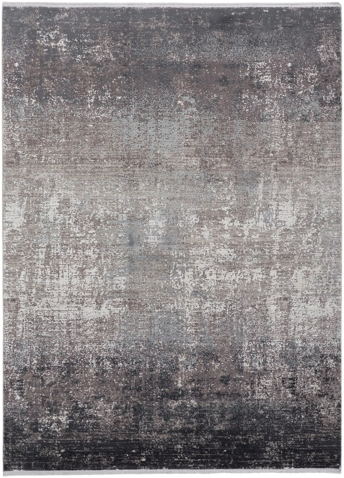 Cadiz 86639FWF Grey/Black Rug - Rug & Home