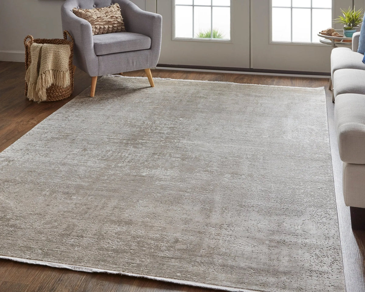 Cadiz 86639FWF Tan/Ivory Rug - Rug & Home