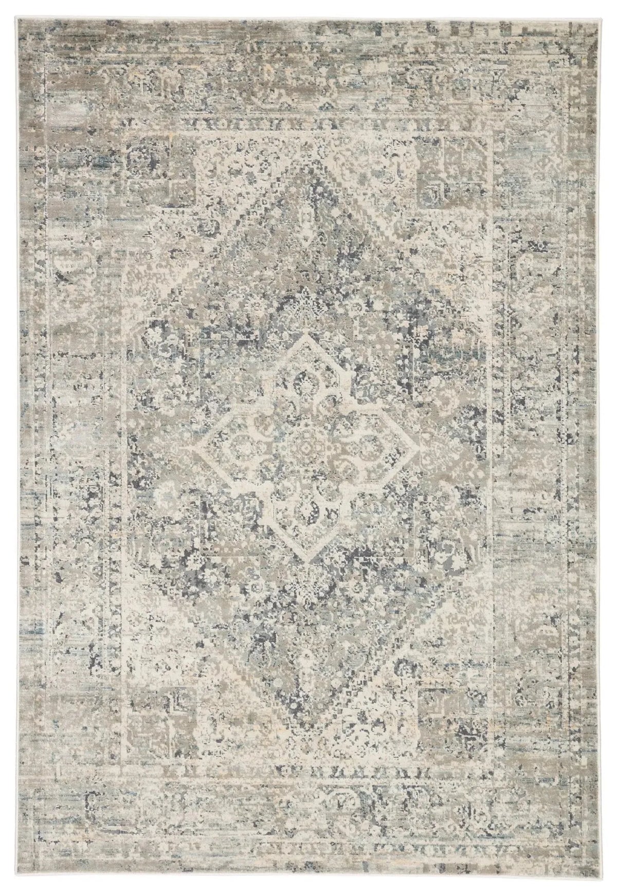 Caicos Cai06 Kiev Gray/Ivory Rug