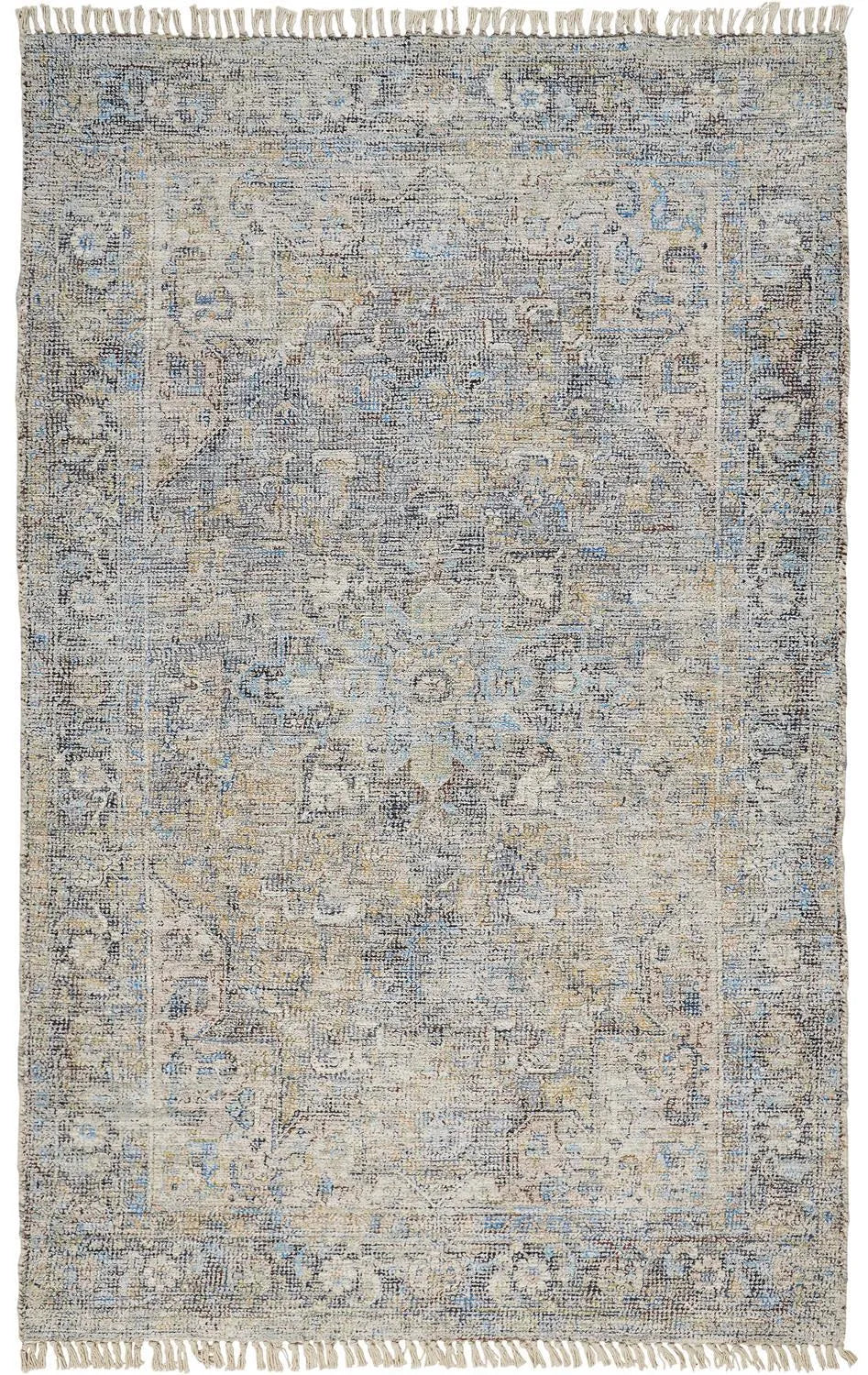 Caldwell 8802F Blue/Gray Rug - Rug & Home