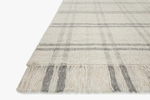 Caleb CAL-01 Natural/Grey Rug - Rug & Home