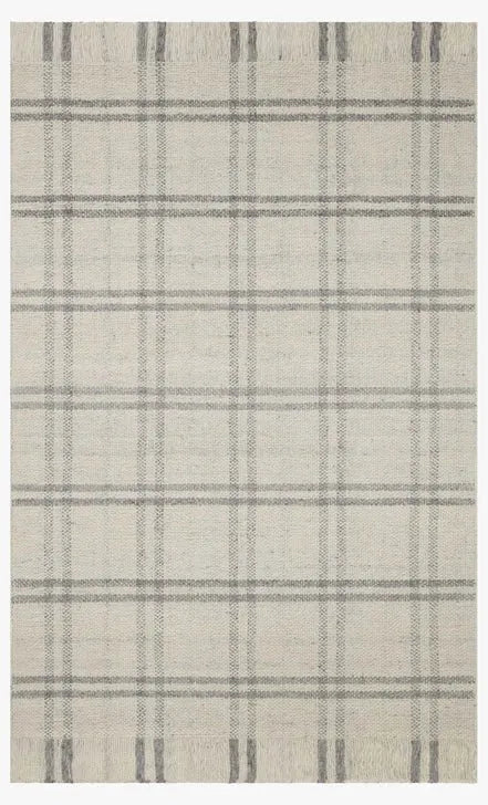 Caleb CAL-01 Natural/Grey Rug - Rug & Home