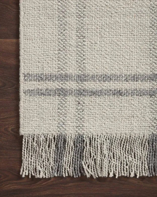 Caleb CAL-01 Natural/Grey Rug - Rug & Home