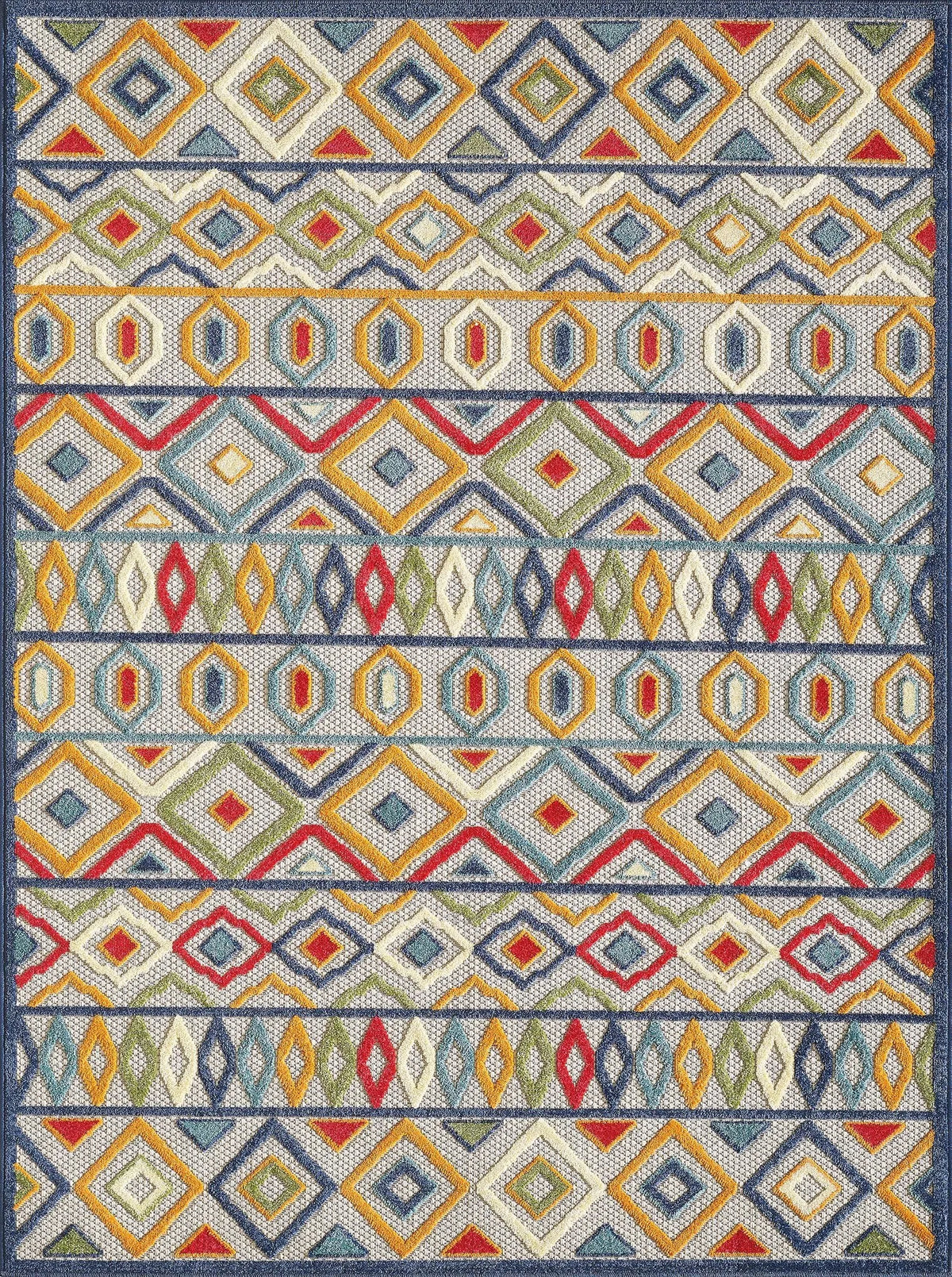 Calla 6928 Aztec Ivory/Multi Rugs - Rug & Home