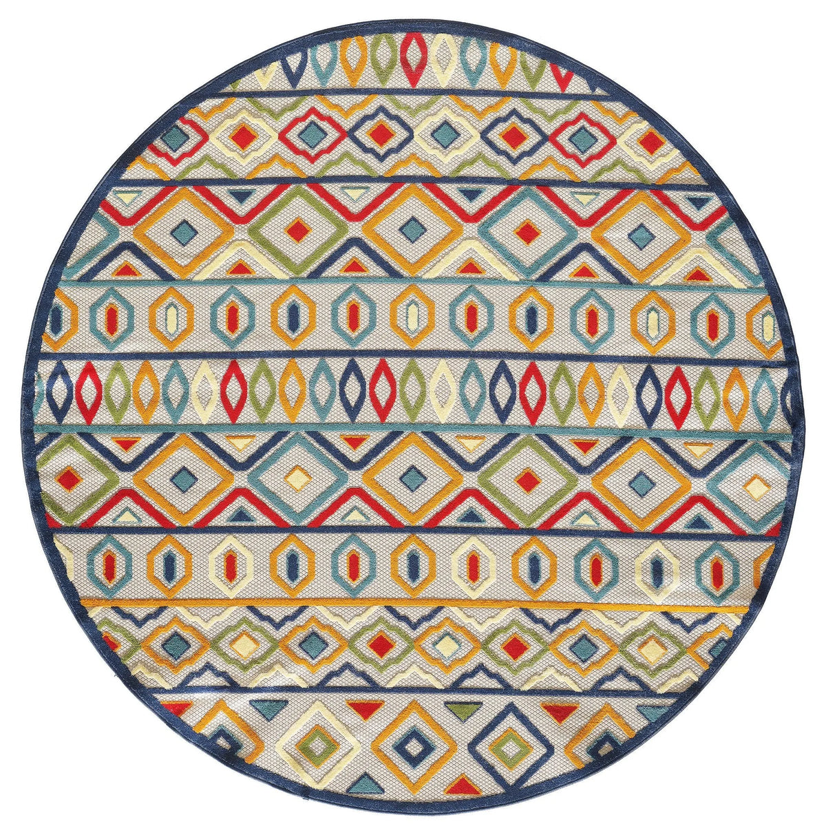 Calla 6928 Aztec Ivory/Multi Rugs - Rug & Home