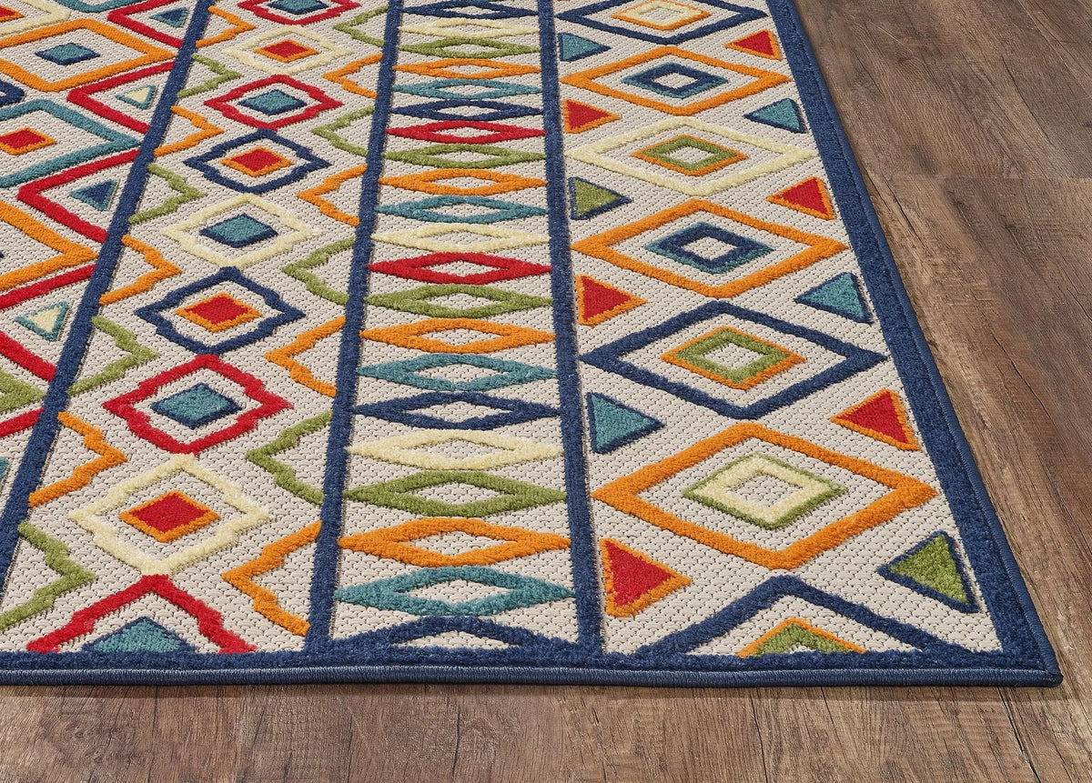 Calla 6928 Aztec Ivory/Multi Rugs - Rug & Home