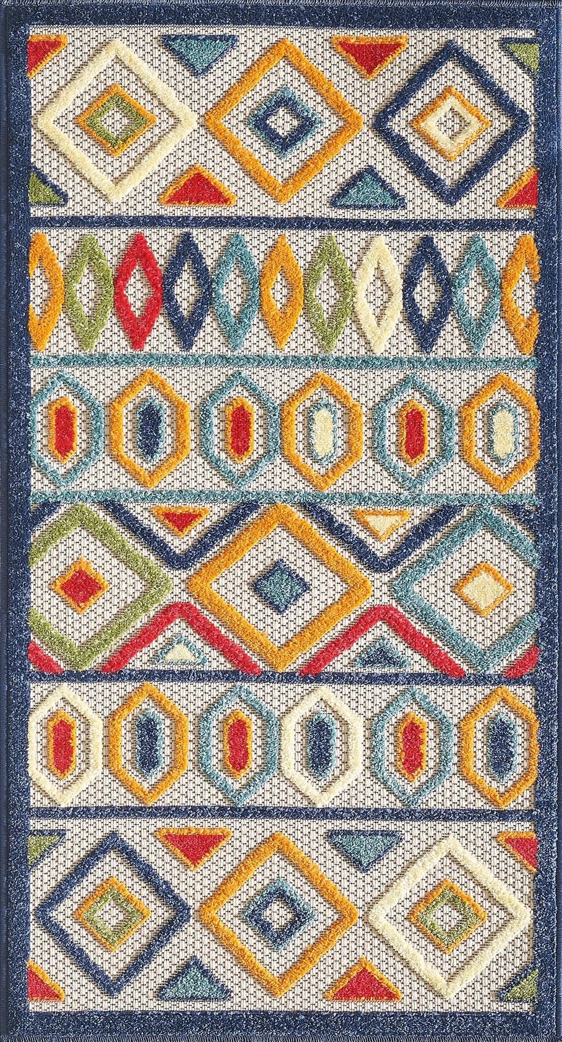 Calla 6928 Aztec Ivory/Multi Rugs - Rug & Home