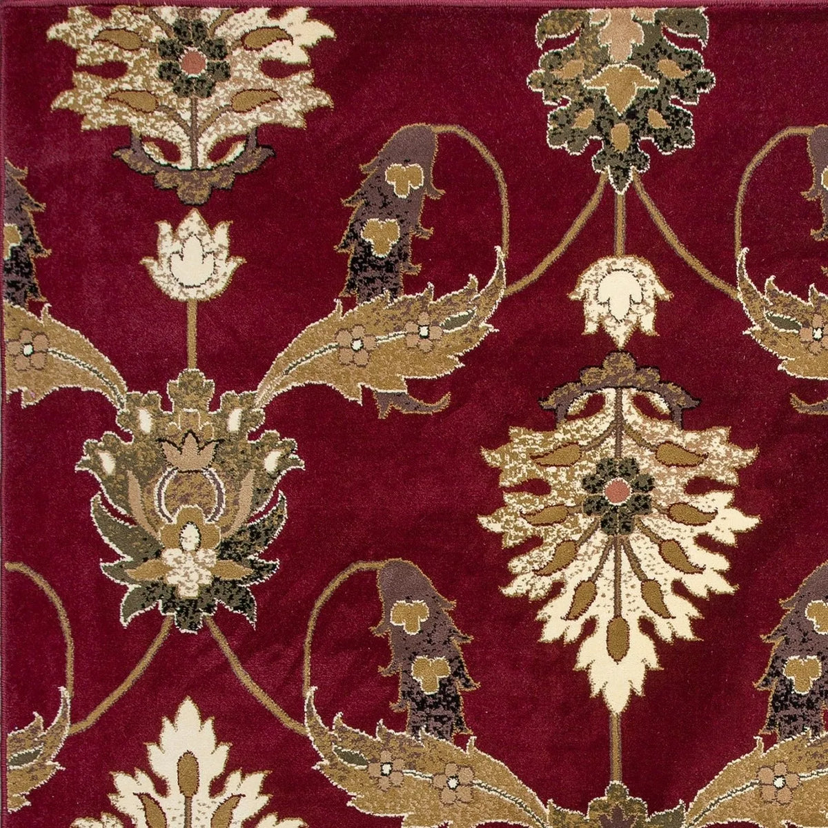 Cambridge 7364 Palazzo Red Rug - Rug & Home