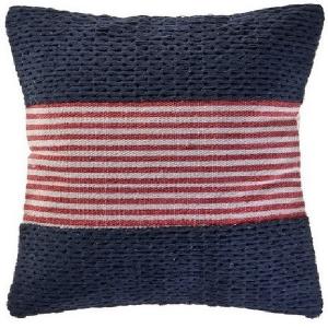 Cape Cod 07429BUD Blue/Red Pillow - Rug & Home