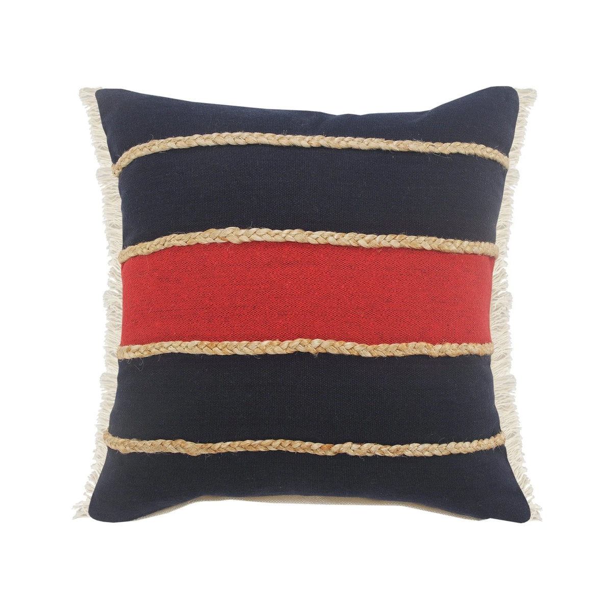 Cape Cod Lr07636 Navy/Red Pillow