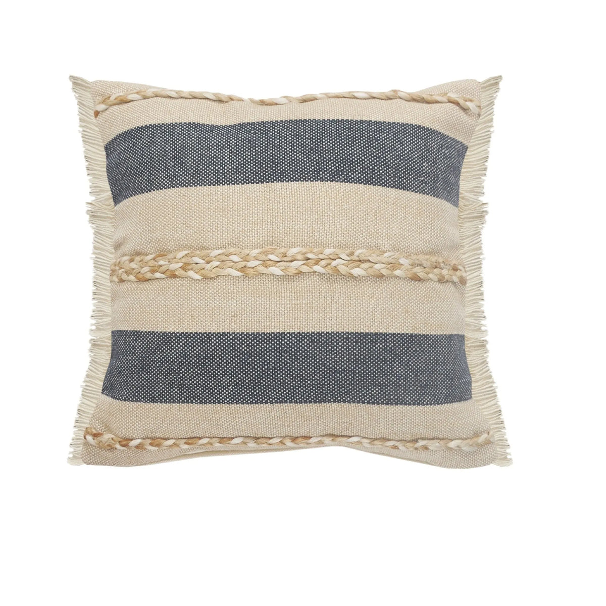 Cape Cod Lr07639 Denim/Taupe Pillow - Rug & Home