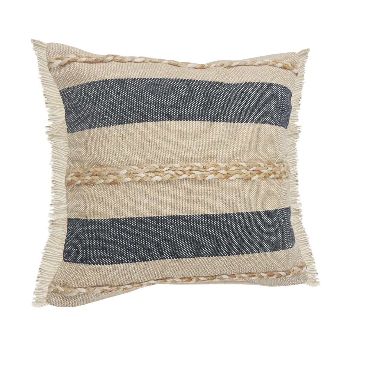 Cape Cod Lr07639 Denim/Taupe Pillow - Rug & Home