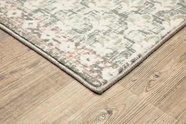 Capistrano 517B Ivory/Grey Rug - Rug & Home