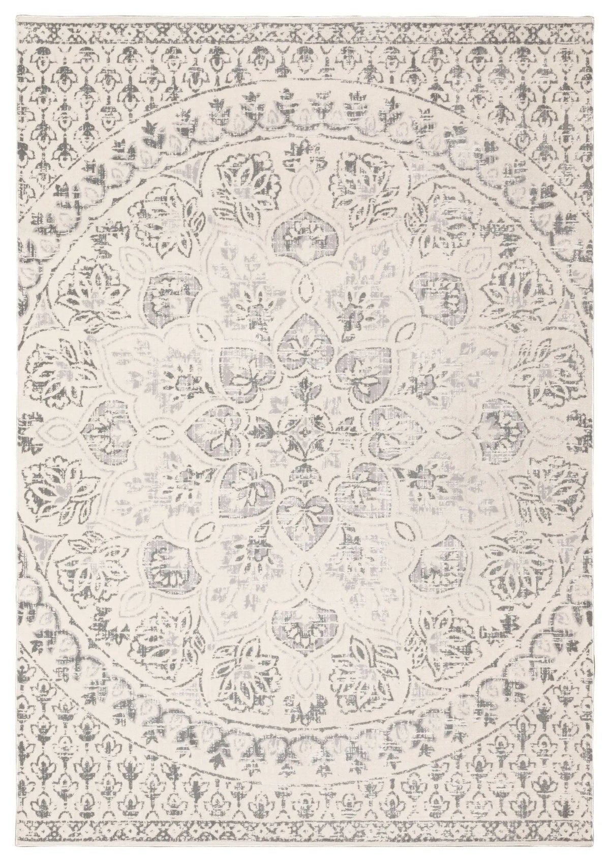 Capistrano 517C Ivory/Grey Rug - Rug & Home