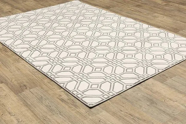 Capistrano 522A Ivory/Grey Rug