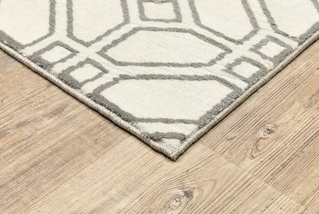 Capistrano 522A Ivory/Grey Rug