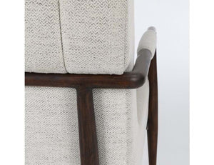 Capistrano Accent Chair Amber/Pearl White - Rug & Home