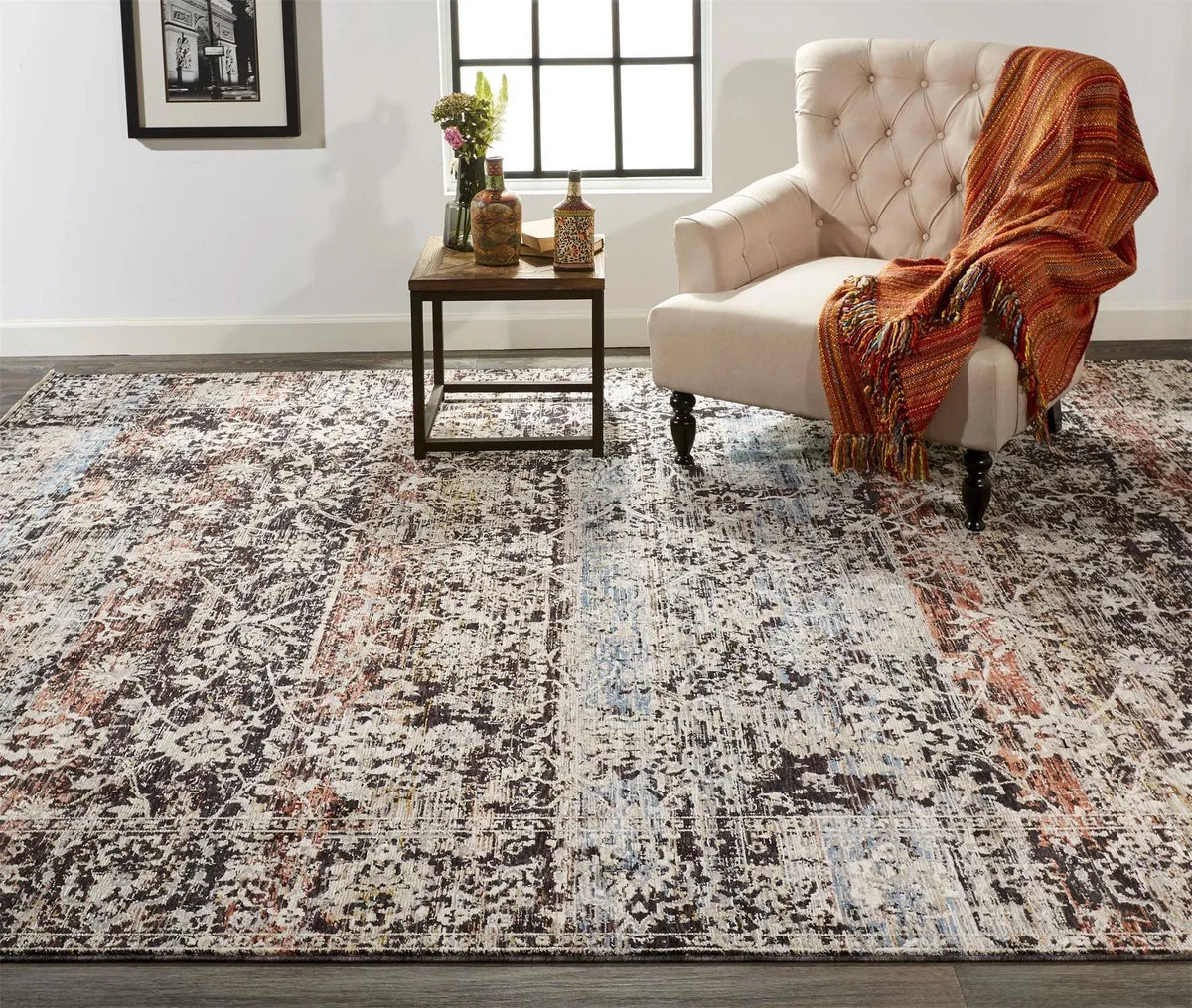 Caprio 3962F Blue/Gray Rug