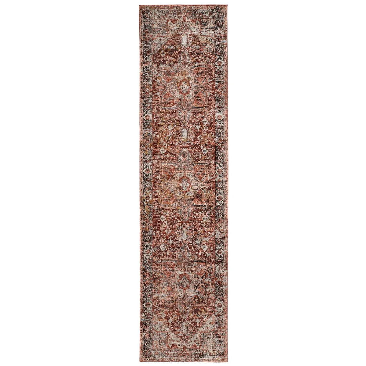 Caprio 9203960F Red/Ivory Rug - Rug & Home