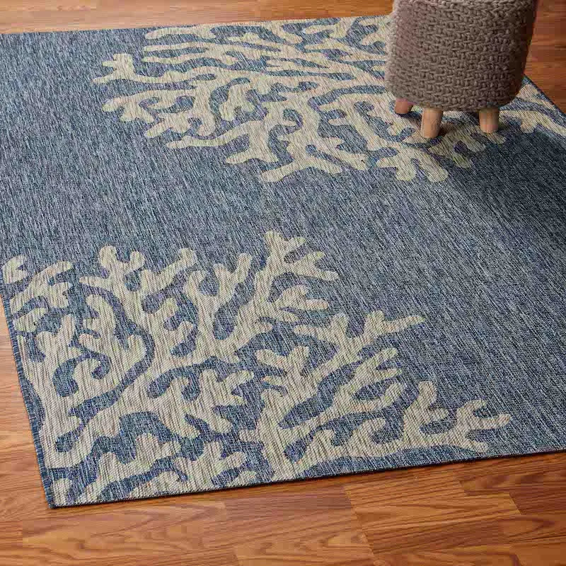 Captiva LR81017 Navy Gray Rug - Rug & Home