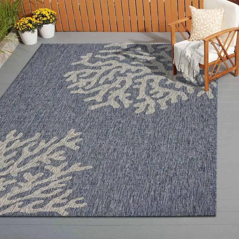 Captiva LR81017 Navy Gray Rug - Rug & Home