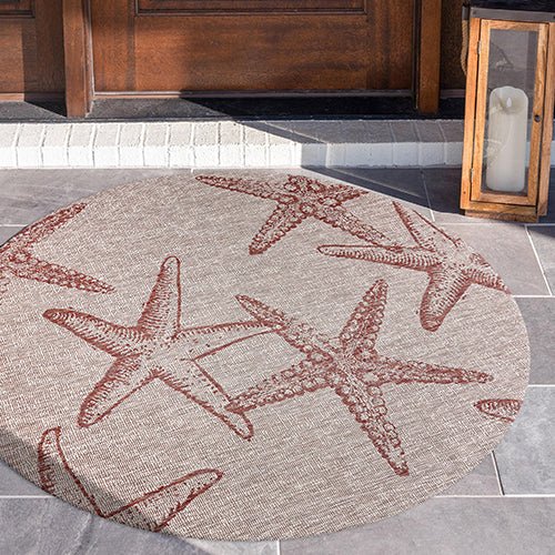 Captiva Lr81020 Coral/Beige Rug - Rug & Home