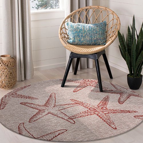 Captiva Lr81020 Coral/Beige Rug - Rug & Home