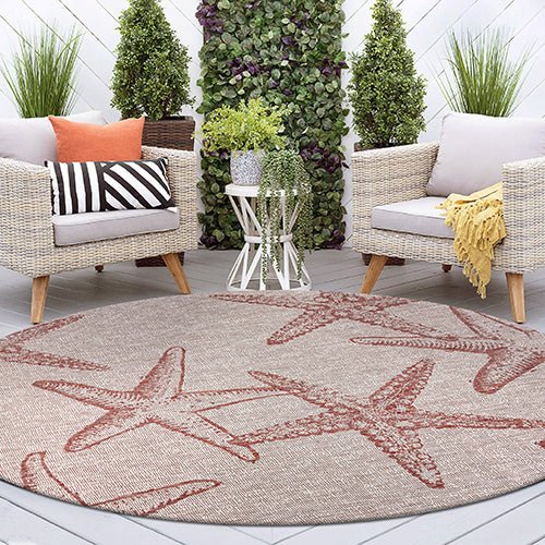 Captiva Lr81020 Coral/Beige Rug - Rug & Home