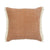 Caramel Coated Fringed  LR07527 Throw Pillow - Rug & Home