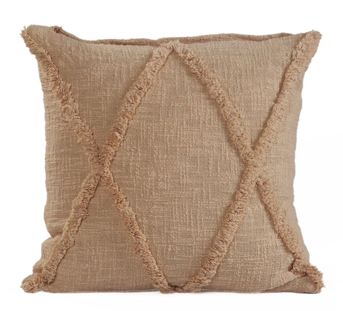 Caramel Frappe LR07392 Throw Pillow - Rug & Home