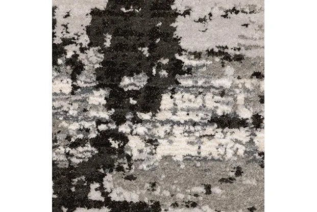 Caravan 4153Q Grey/Black Rug - Rug & Home