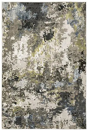 Caravan 502Z8 Grey/Green Rug - Rug & Home