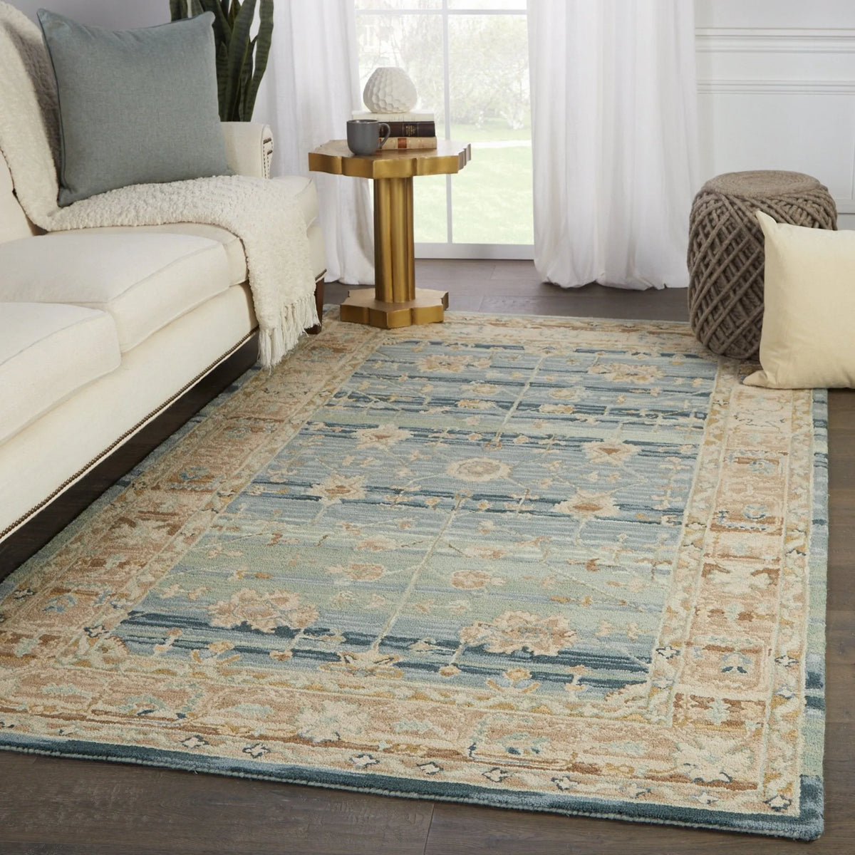 Cardamom Com08 Jensine Blue/Beige Rug