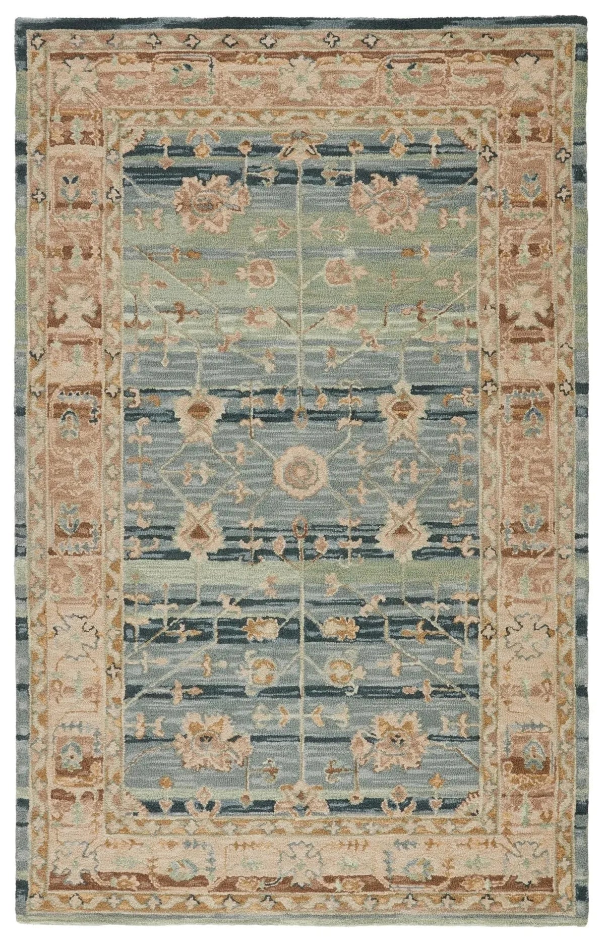 Cardamom Com08 Jensine Blue/Beige Rug