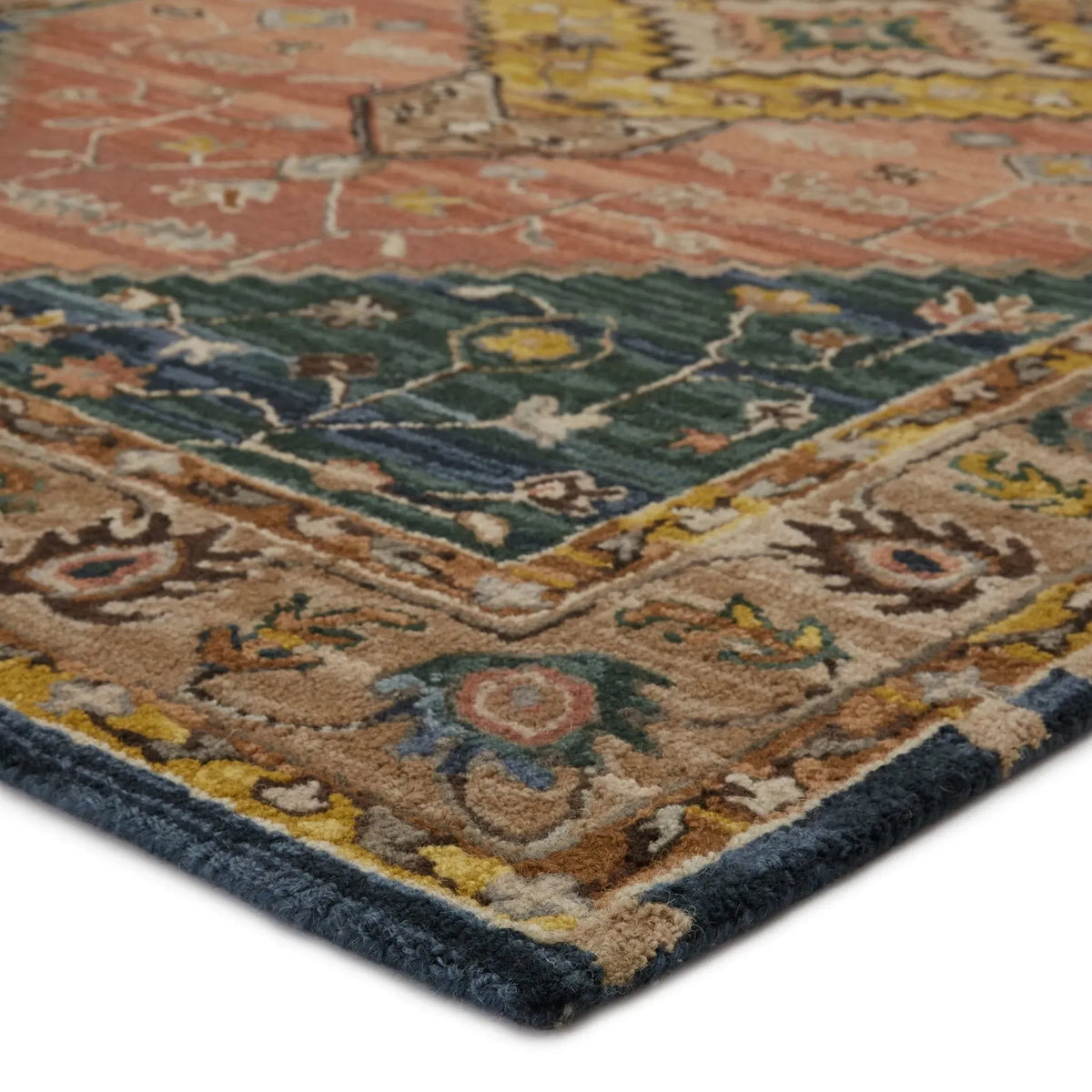 Cardamom Com13 Seraphina Pink/Yellow Rug