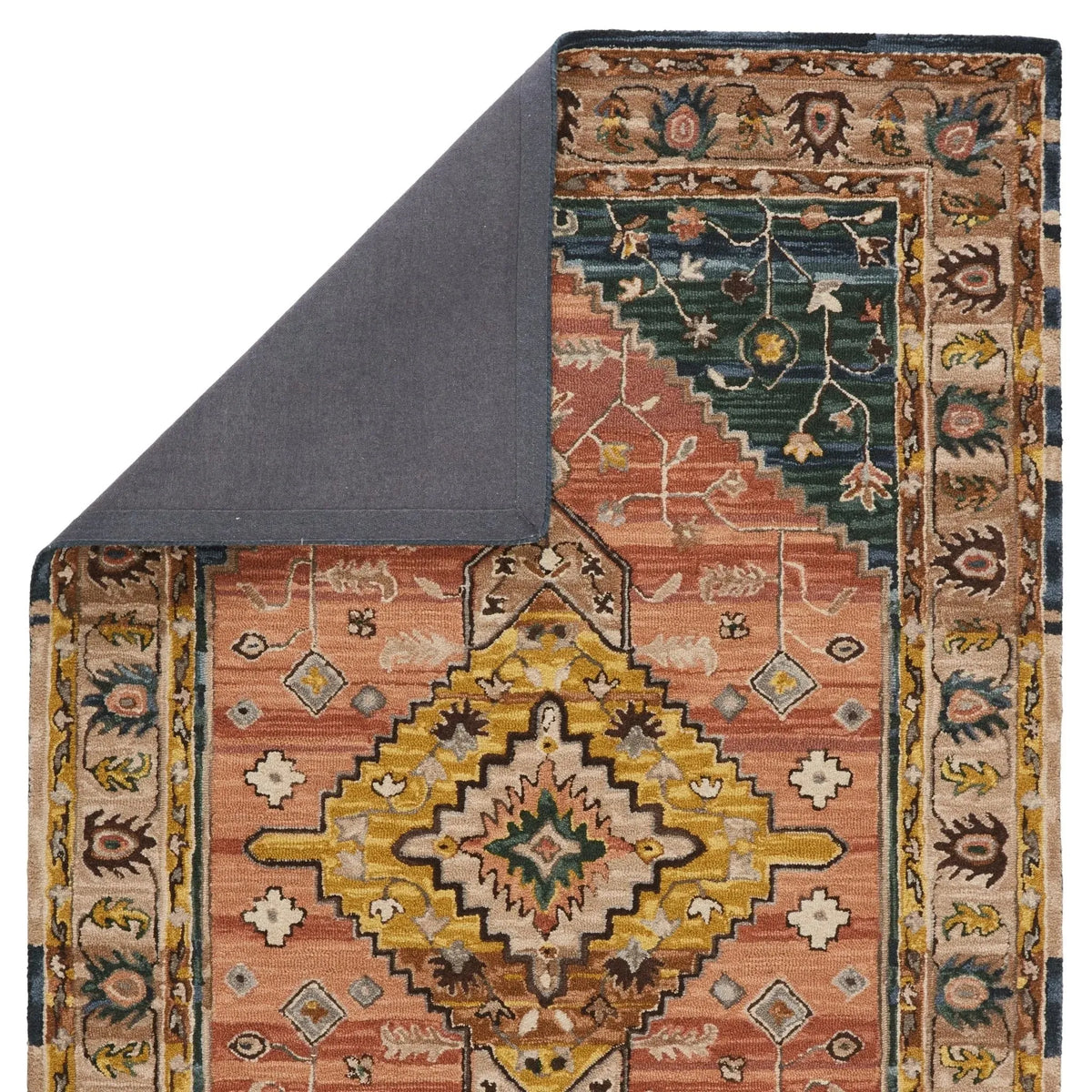 Cardamom Com13 Seraphina Pink/Yellow Rug