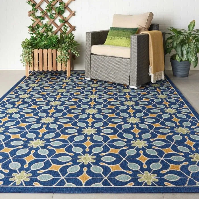 Caribbean CRB07 Navy Rug - Rug & Home