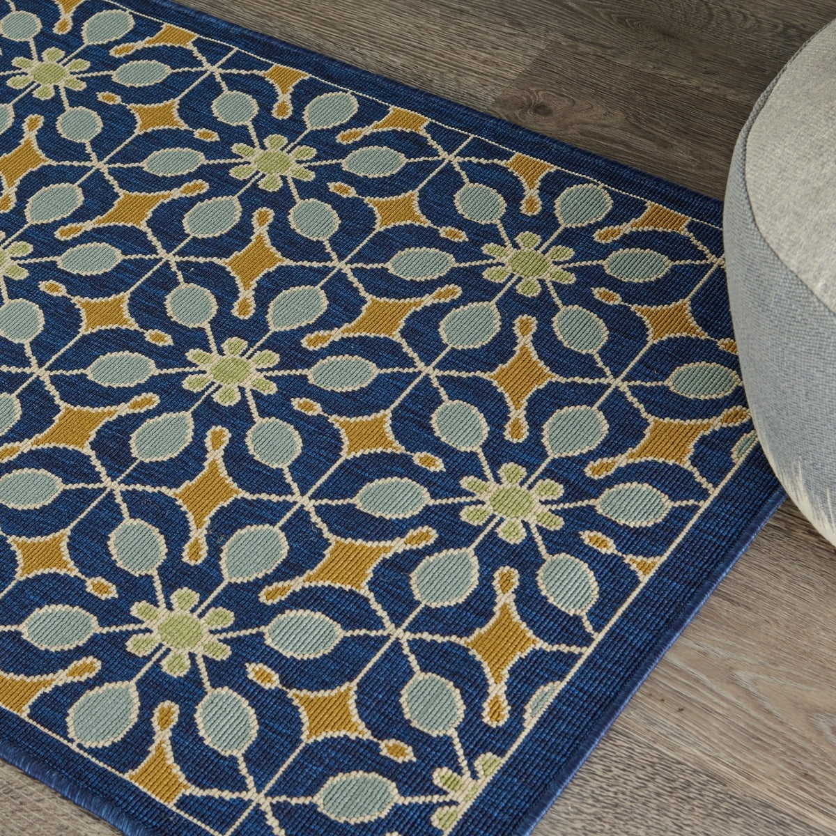 Caribbean CRB07 Navy Rug - Rug & Home